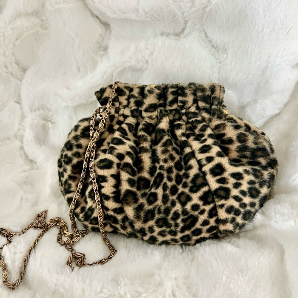 Vintage Leopard Pattern Bag